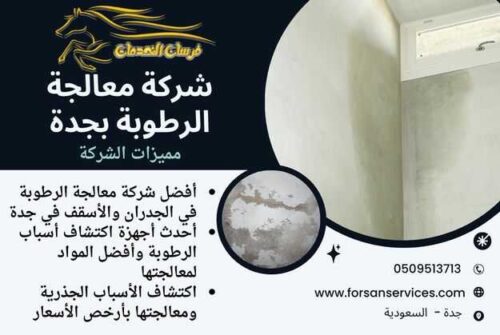 شركة معالجة الرطوبة بجدة
