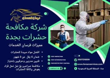 شركة مكافحة حشرات بجدة